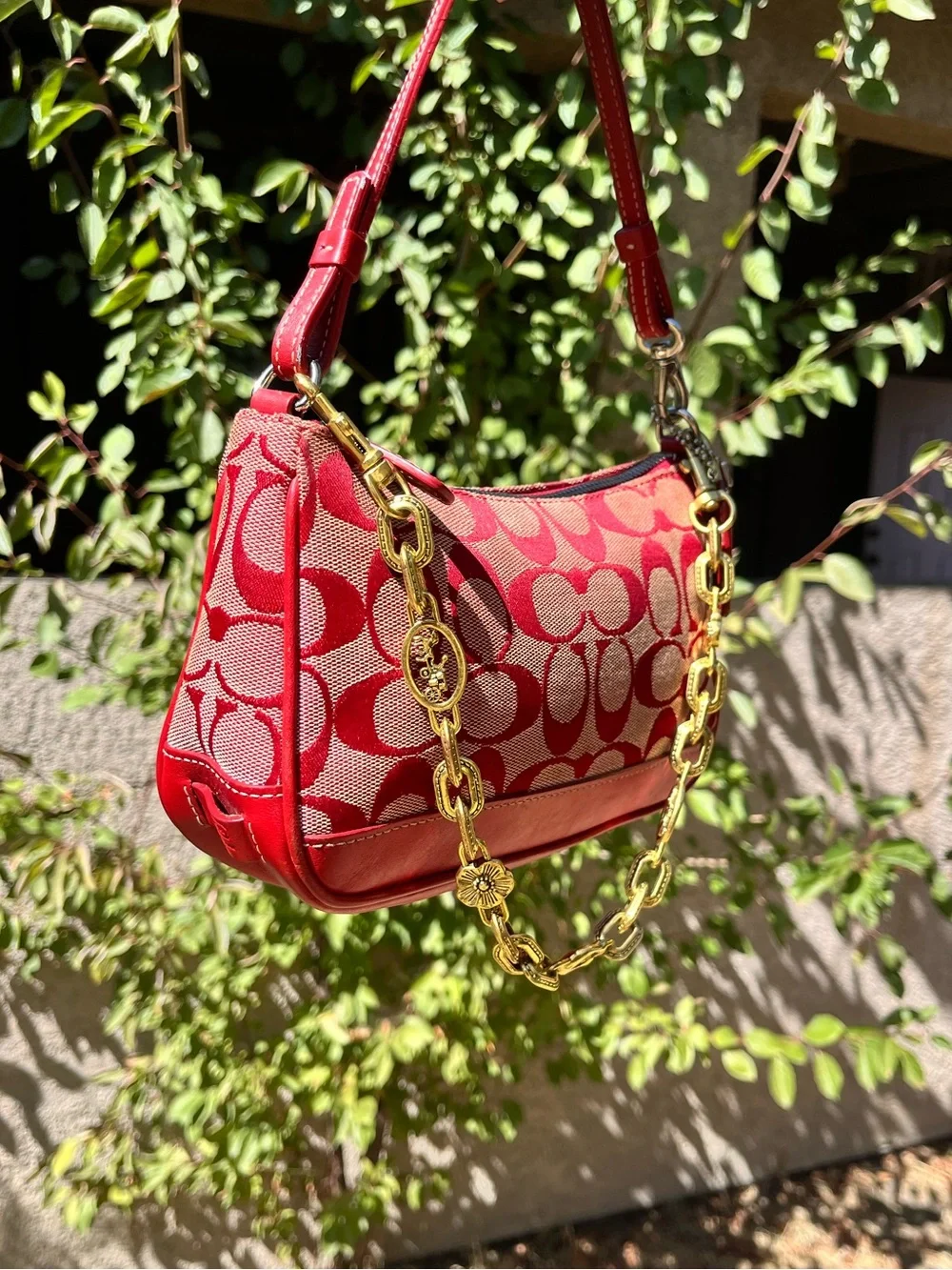 Coach color red